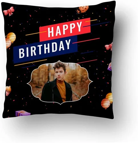 Vista 23 de Almohada fotográfica personalizada. Personalizada con imágenes para cumpleaños, aniversario y Navidad. (inserto + funda)