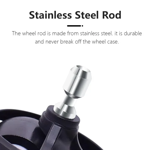 Vista 6 de Conjunto de bola de repuesto para rueda delantera compatible con iRobot Roomba S Series s9 y s9+, paquete de 2 unidades. Wheel Ball Assembly