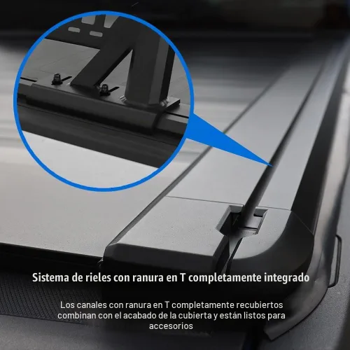 Vista 6 de Syneticusa AR - Cubierta retráctil Tonneau para Tundra 2022-2026 de 5.6