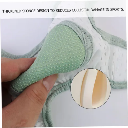 Vista 3 de EXCEART Rodilleras ligeras para gatear para niños pequeños, protectores transpirables y suaves para gatear, diseño cómodo para todas las estaciones