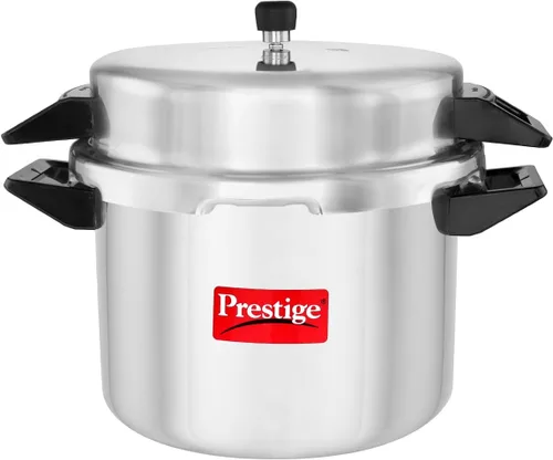 Vista 15 de Ollas a presión de aluminio Prestige Popular, Plateado