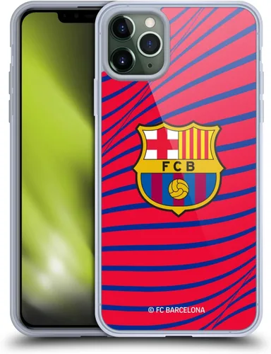Vista 329 de Head Case Designs Funda de gel suave con licencia oficial del FC Barcelona Barca Crest Graphics [protección de grado militar] compatible con Apple