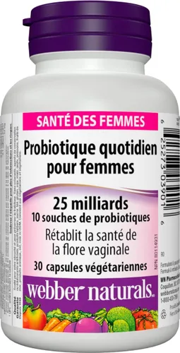 Vista 2 de Probiótico diario para mujeres 25 mil millones