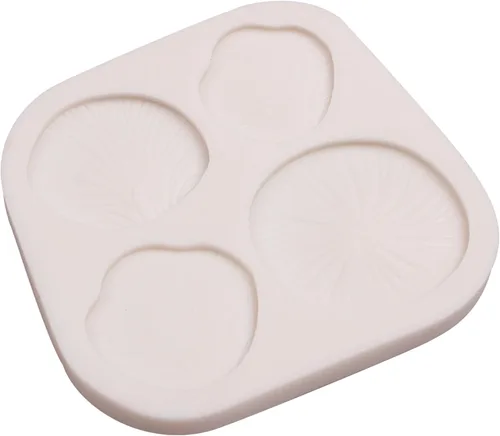 Vista 7 de Molde de hongos para chocolate, hongos ginkgo biloba, moldes de silicona para hongos Porcini Veiner Fondant, molde para hornear para decoración
