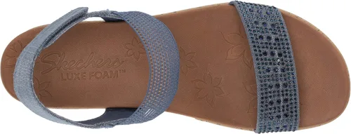 Vista 5 de Skechers Sandalias de cuña con cuña para mujer