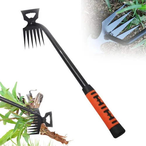 Vista 8 de Herramientas de desmalezadora manual de jardinería, herramienta de extracción de malas hierbas, artefacto de deshierbe de desarraigo, herramienta