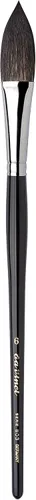 Vista 10 de Da Vinci Watercolor Serie 5830 CosmoTop Mix B Pincel para pintar, Mezcla sintética/natural para lavado plano, Tamaño 10
