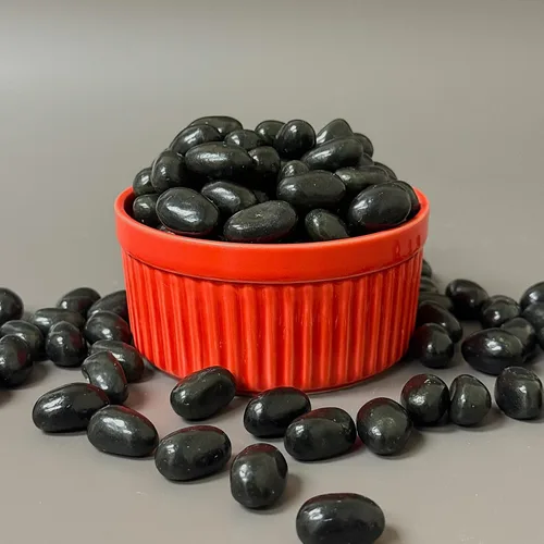 Vista 5 de Gomitas de regaliz negro, caramelo de regaliz, bolsa de 2 libras