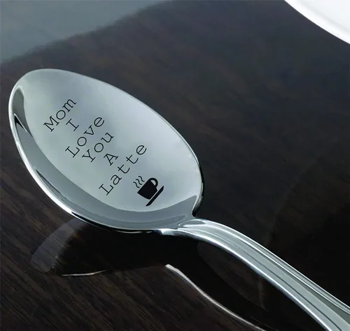 Vista 4 de Cuchara con las palabras «Will You Marry Me» sorprenda a su ser querido con una propuesta inesperada, cuchara de regalo #A29, 7 pulgadas