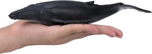 Vista 4 de MOJO Ballena jorobada realista internacional juguete réplica pintada a mano figura pintada a mano