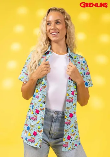 Vista 4 de Fun Costumes Camisa Zany 80s Gremlins para hombre