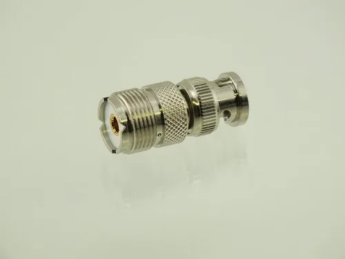 Vista 2 de W5SWL Marca Premium Serie BNC macho a UHF hembra adaptador coaxial conector