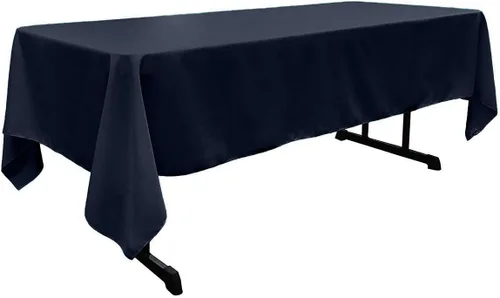 Vista 34 de New Creations Fabric & Foam Inc - Mantel rectangular de popelina de poliéster de 60 pulgadas de ancho por 120 pulgadas de largo. (Avocado)