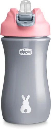 Vista 11 de Chicco Vaso para sorber de boquilla suave de 18 meses, botella de agua para niños pequeños de 12 onzas con diseño antiderrames, mango de fácil Verde