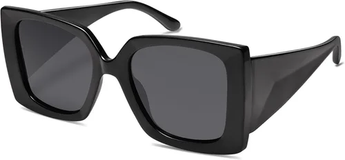Vista 4 de SOJOS Retro Square Polarized Womens Sunglasses Trendy Oversized Large Women's Big Shades SJ2224