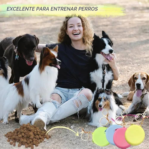 Vista 6 de 4 bolsas de silicona para perros pequeños, bolsa de entrenamiento de mascotas de tamaño bolsillo, diseño de cremallera, sin perfume, reutilizable