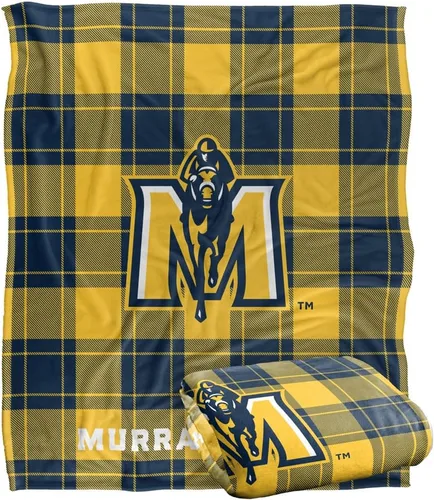 Vista 113 de LOGOVISION St John's University Campus Plaid Spirit Silky Touch Manta súper suave 36 x 58 pulgadas