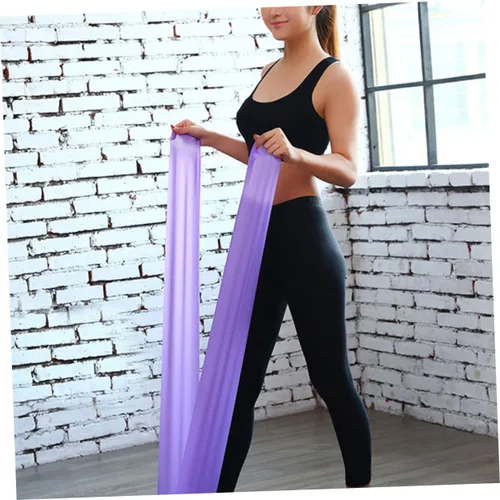 Vista 2 de Yardwe Cinturón de estiramiento para ejercicio, 8 unidades, para entrenamiento, yoga, bandas de resistencia, deportes, fitness, elástico