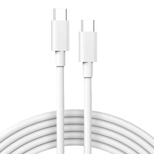 Vista 10 de Cable USB C a USB C de 1M/3.3 pies para iPhone 17/16/15 Pro Max Plus, cargador MacBook Air/Pro, iPad Pro 13/12.9/11 pulgadas, Air 5/4, Mini 6, Pixel