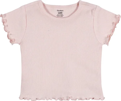 Vista 2 de Gerber Paquete de 3 camisetas de manga corta para bebé niña
