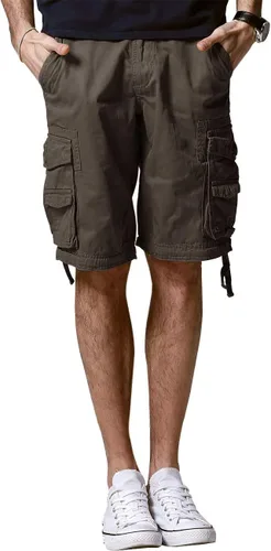 Vista 3 de Pantalones cortos estilo cargo para hombre de Match