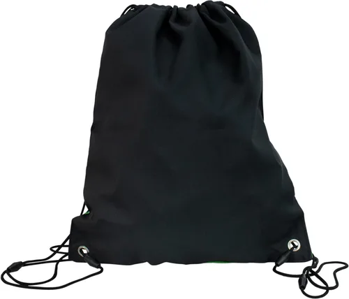 Vista 5 de Minecraft Bolsa de entrenamiento Bolsa de zapatos para niños Bolsas con cordón para niños Producto oficial, Negro -, Mochilas de mochila