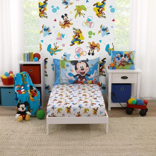 Vista 17 de Warner Brothers Batman The Caped Crusader - Juego de sábanas de 2 piezas para niños pequeños, sábana bajera ajustable y funda de almohada reversible