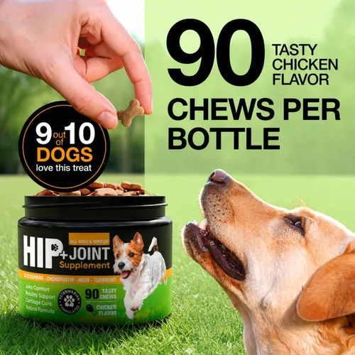 Vista 4 de Suplemento de cadera y articulaciones para perros con glucosamina