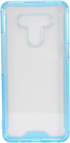 Vista 2 de Para LG K51, LG Reflect (LM-K500) - Funda híbrida de TPU - AC4 Azul