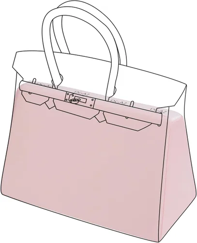 Vista 11 de DGAZ Funda moldeadora de almohada de lujo, espuma viscoelástica, se adapta a Birkin 20/25/30/35/40/45/50 (negro, BK20)