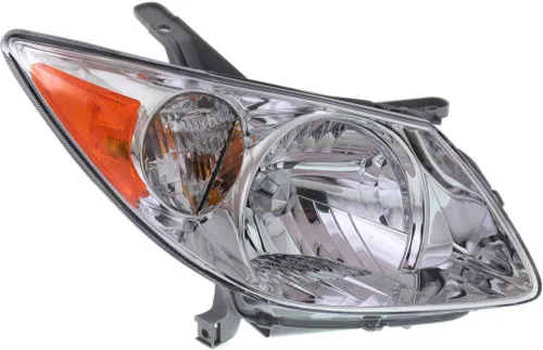 Vista 8 de KarParts360 Para 2005 06 07 2008 Pontiac Vibe Conjunto de faros delanteros lado del conductor w/bombillas reemplaza GM2502249