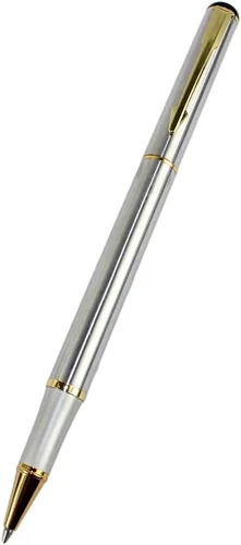 Vista 10 de Gullor Bolígrafo Slim 801 clip dorado - Macular