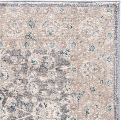 Vista 36 de Safavieh Sofia Collection SOF330B, tapete clásico color gris claro y beige, Polipropileno