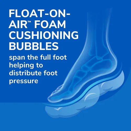 Vista 3 de Dr. Scholl's Float-On-Air Comfort Plantillas para hombre, 1 par, longitud completa