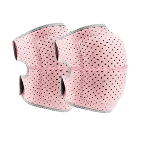 Vista 8 de Rodilleras para mujeres y hombres, rodilleras suaves de baile con bandas ajustables, rodilleras de voleibol para mujeres y hombres, rodilleras