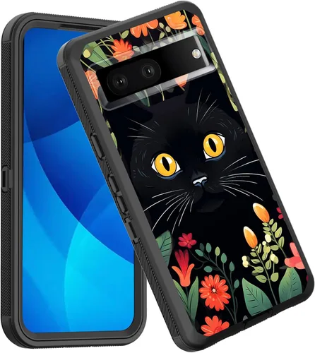 Vista 78 de Funda para Pixel 7a, a prueba de golpes, 3 capas, protección de cuerpo completo, resistente, de alto impacto, para Google Pixel 7a de 6.1 pulgadas