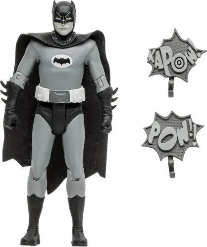 Vista 4 de McFarlane DC Retro Wave 4 Batman 66 Figura de acción, Batman, 6 pulgadas