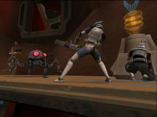 Vista 6 de Star Wars the Clone Wars Republic Heroes - Nintendo Wii