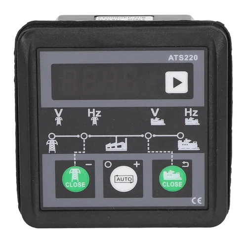 Vista 2 de Controlador automático 30-300V del ATS del interruptor de transferencia para la conmutación de energía del generador