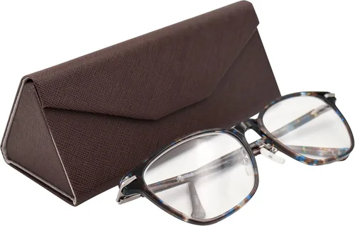 Vista 185 de Real Sic Funda para lentes de sol para hombres y mujeres, soporte magnético plegable para lentes de sol, inspirado en el color sólido