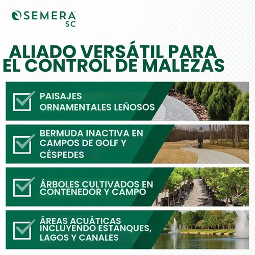 Vista 3 de Atticus Semera SC Herbicida (8 oz) - Flumioxazin 44% Control de malezas