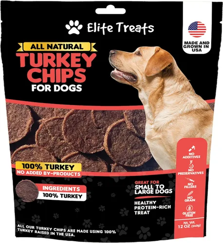 Vista 7 de Chips de molleja de pollo: golosinas de entrenamiento naturales para perros, hechas en Estados Unidos, un solo ingrediente, golosinas saludables