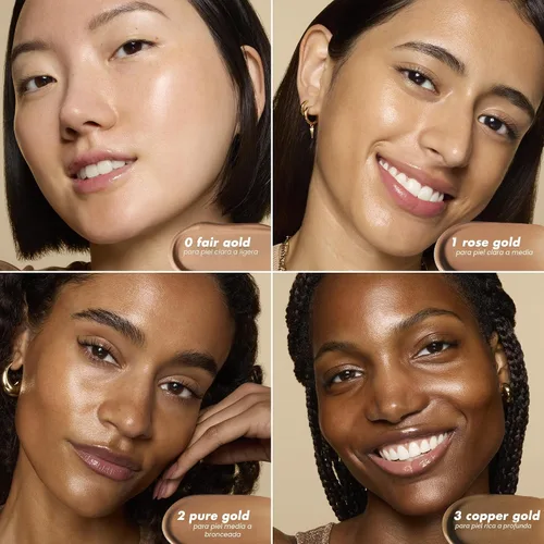 Vista 4 de e.l.f. SKIN - Gotas bronceadoras, bronceador líquido para rostro y piel, crea un brillo bañado por el sol, infundido con vitamina E, vegano y libre