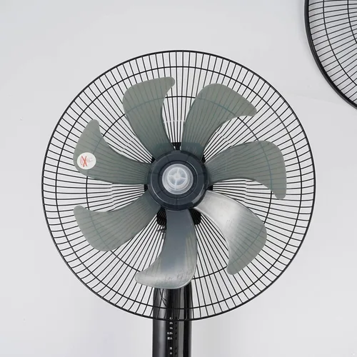 Vista 6 de Freebily Reemplazo universal de plástico de 5/7 hojas con cubierta de tuerca para ventilador de pie de 16 pulgadas, ventilador de mesa, ventilador