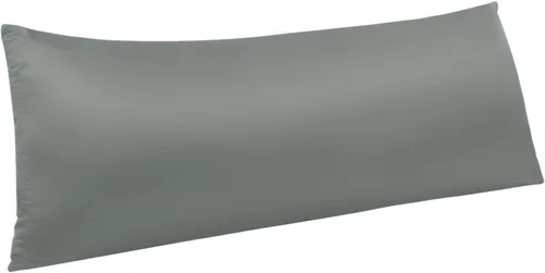 Vista 34 de NTBAY Fundas de almohada de satén con cremallera para cabello y piel, juego de 2 fundas de almohada estándar de lujo con cremallera oculta, 20 x 26