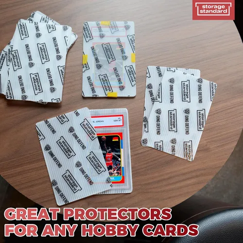 Vista 8 de Protectores de Tarjetas para Cartas Coleccionables, Suministros de Envío, Paquete de 110 Fundas de Tarjetas Graduadas de 4'' x 6'' para Insertos