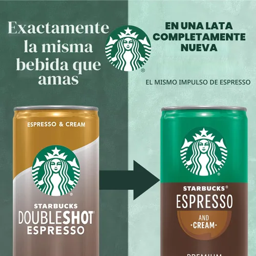 Vista 4 de Starbucks - Café espresso con crema listo para beber, latas de 6.5 onzas (paquete de 12) (el empaque puede variar)