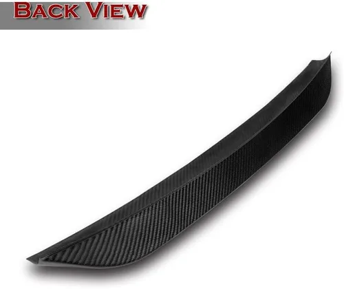 Vista 3 de DriftX Performance, ala de alerón de maletero compatible con Nissan Altima Coupe 2008-2013 estilo NS alerón de maletero de fibra de carbono real