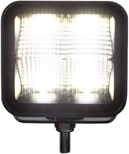 Vista 3 de Buyers Products 1492236 - Luz de inundación LED ultra brillante sin bordes, de 3 pulgadas de ancho, lente cuadrada, luz de punto/niebla para barra