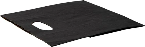 Vista 11 de Bag Tek Rectangle Paper Take Out Bag - with Handles - 11" x 7" x 11" - 100 count box